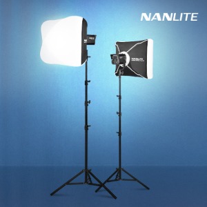 [NANLITE] 난라이트 포르자150 Forza150 LED 조명 랜턴 소프트박스 투스탠드세트